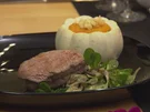 Rinderfilet mit Feldsalat und Kürbismousse - Rezept - Bild Nr. 2