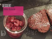 Süßes Dreierlei: Rotweinschokokuchen, Schokomousse und Gewürzkirchen - Rezept - Bild Nr. 2