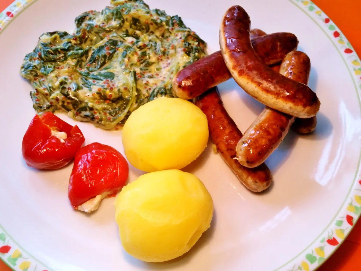 Spinat in Senfrahm - Rezept - Bild Nr. 4715