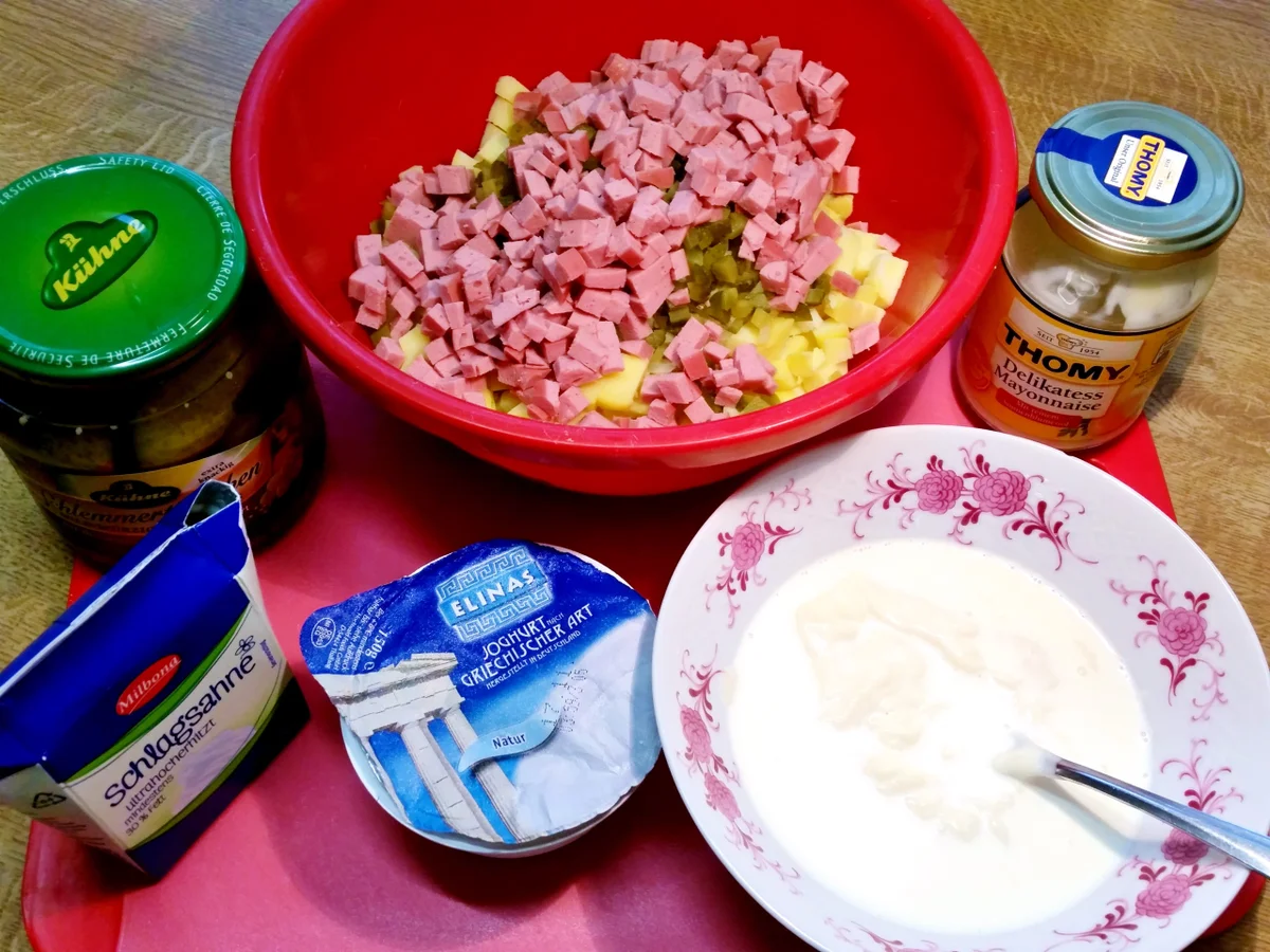 Kartoffelsalat in leichter Marinade - Rezept - Bild Nr. 4721