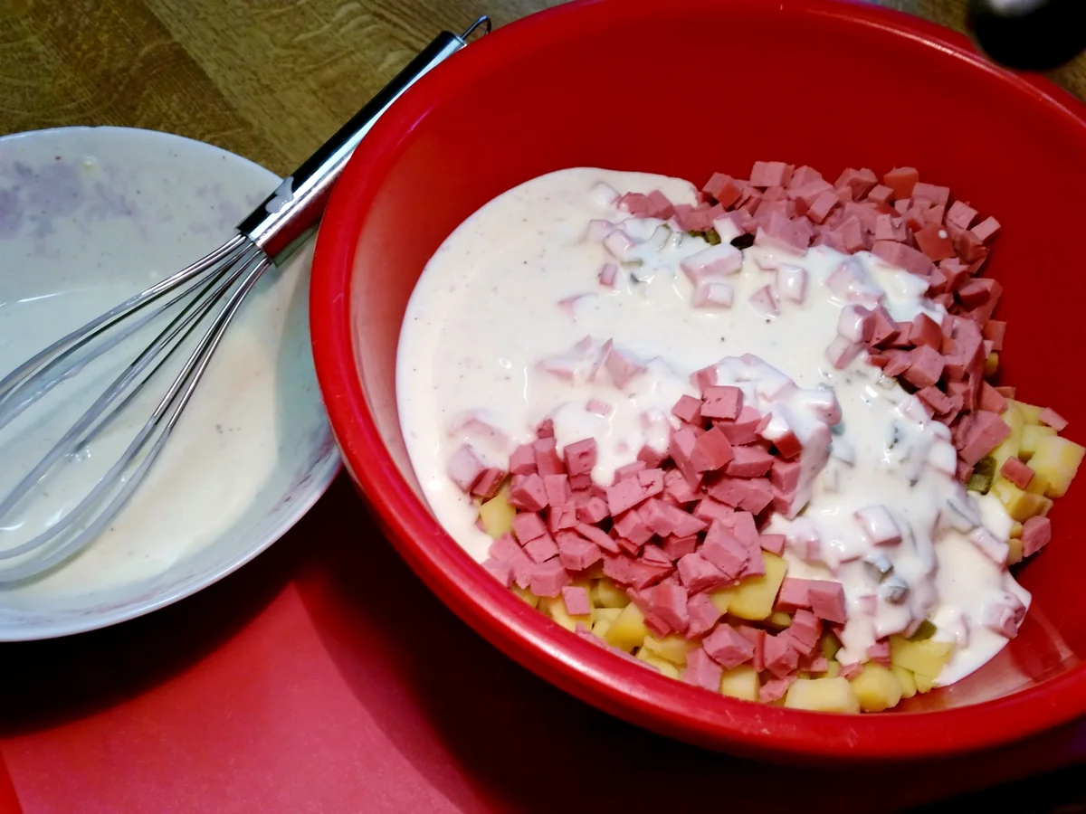 Kartoffelsalat in leichter Marinade - Rezept - Bild Nr. 4723