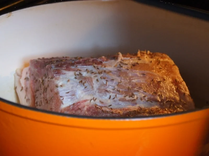 Rezept: Schweinekrustenbraten auf Prager Art mit Sauce Bild Nr. 4725 Schweinekrustenbraten auf Prager Art mit Sauce - Rezept - Bild Nr. 4725