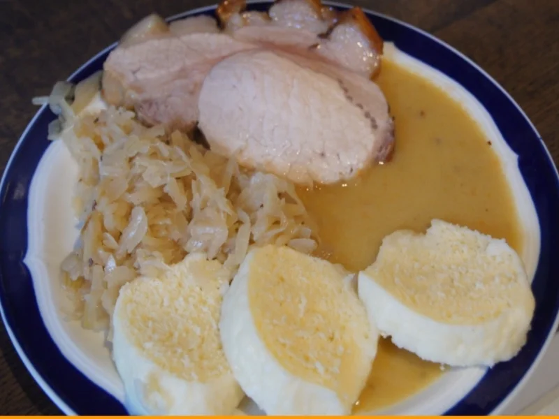 Rezept: Schweinekrustenbraten auf Prager Art mit Sauce Bild Nr. 4733 Schweinekrustenbraten auf Prager Art mit Sauce - Rezept - Bild Nr. 4733