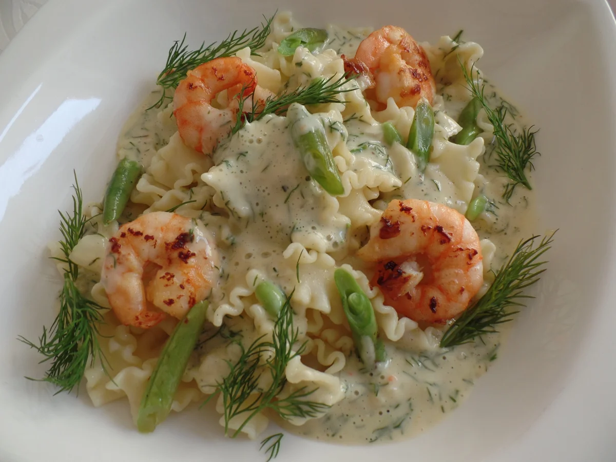 Pasta de luxe mit Dillschaum - Rezept - Bild Nr. 4723