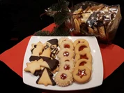 Dreierlei Kekse aus einem Teig - Rezept - Bild Nr. 4723