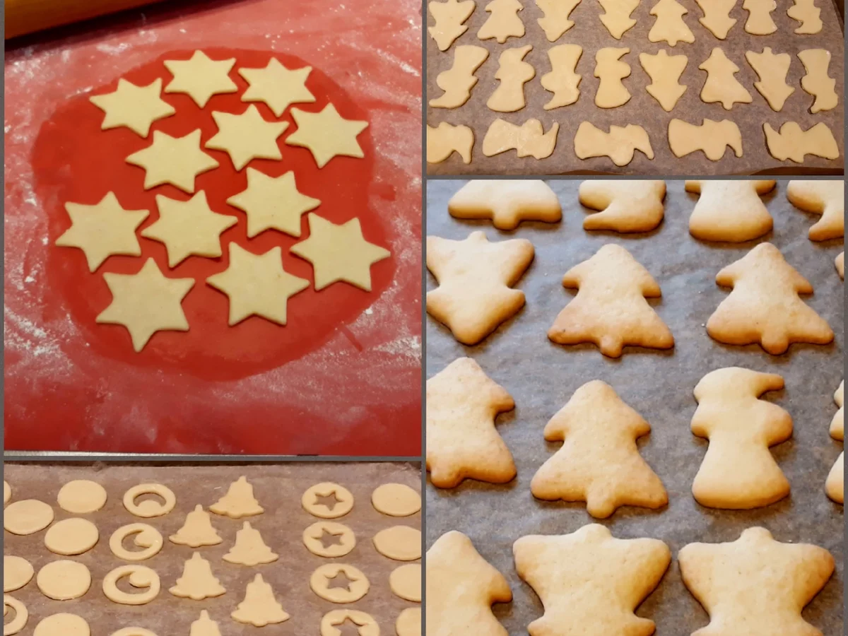 Dreierlei Kekse aus einem Teig - Rezept - Bild Nr. 4725