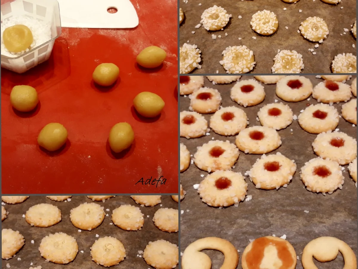 Dreierlei Kekse aus einem Teig - Rezept - Bild Nr. 4726