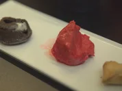 Rezept: Schokokรผchlein an Himbeersorbet und Nougatpralinen Bild Nr. 4732 Schokokรผchlein an Himbeersorbet und Nougatpralinen - Rezept - Bild Nr. 4732