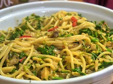 Scharfe Rosenkohlpasta - Rezept - Bild Nr. 4723