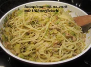 Scharfe Rosenkohlpasta - Rezept - Bild Nr. 4730