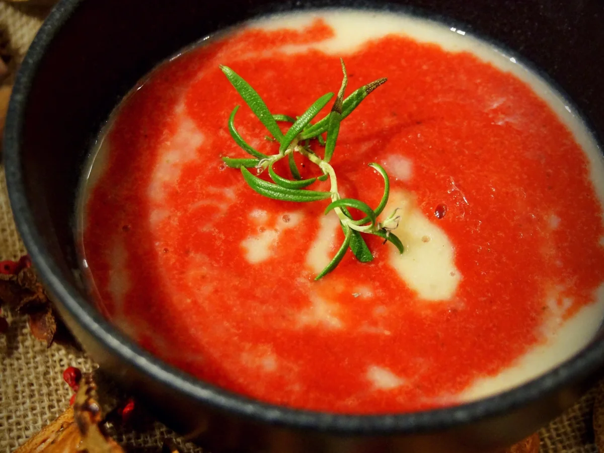 Creme-Suppe Schneeweißchen und Rosenrot - Rezept - Bild Nr. 4724