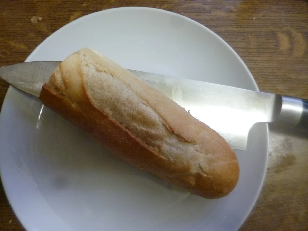 Champignon-Baguette mit Gouda überbacken - Rezept - Bild Nr. 4726