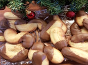 Raffinierte Marzipan Plätzchen / Kekse   - Rezept - Bild Nr. 4723