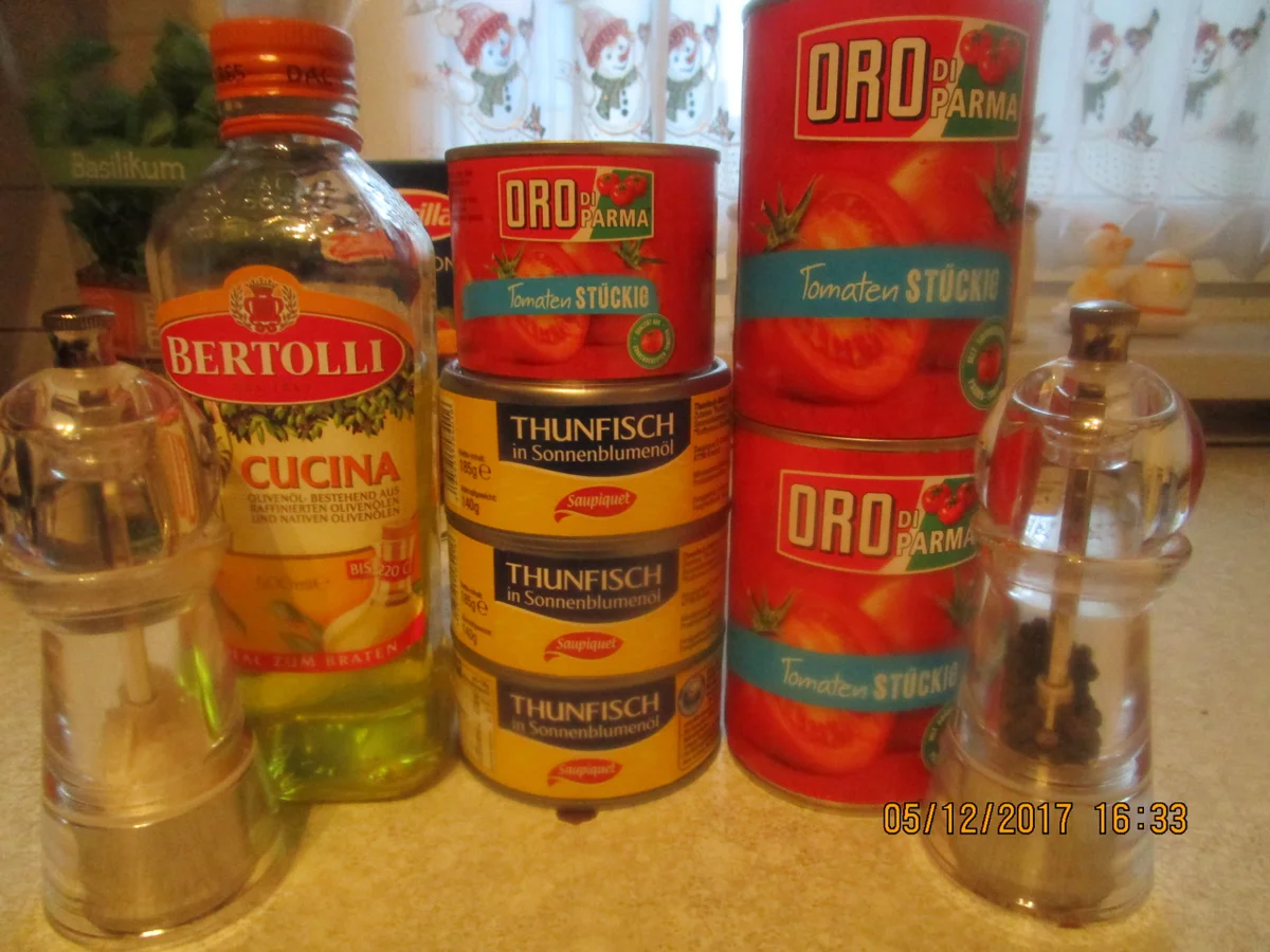 Rezept: Tortiglioni mit Thunfisch Bild Nr. 4726 Tortiglioni mit Thunfisch - Rezept - Bild Nr. 4726