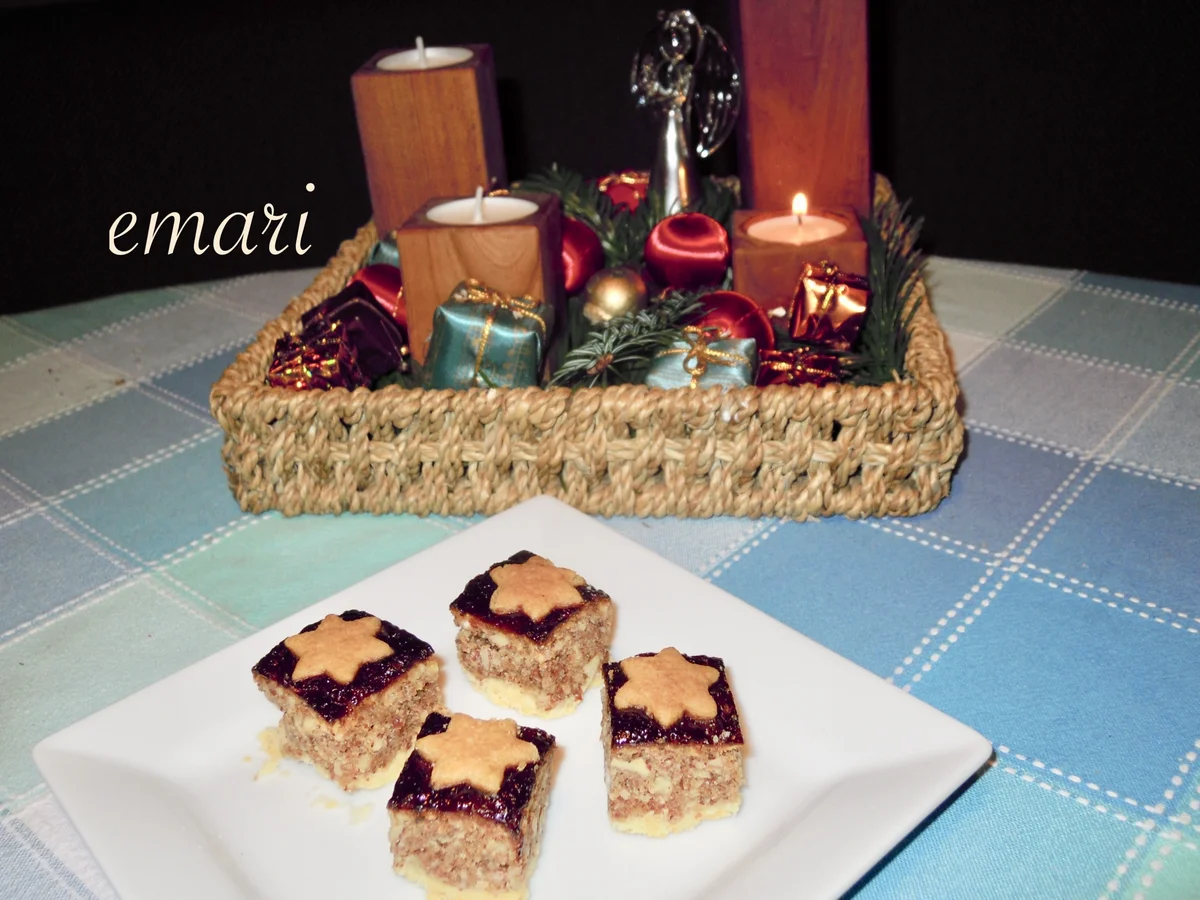 Ungarische Würfel mit Mandelgewürzteig - Rezept - Bild Nr. 4729