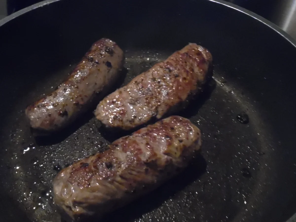 Reh-Filet mit Portwein-Schokoladen-Soße - Rezept - Bild Nr. 4736