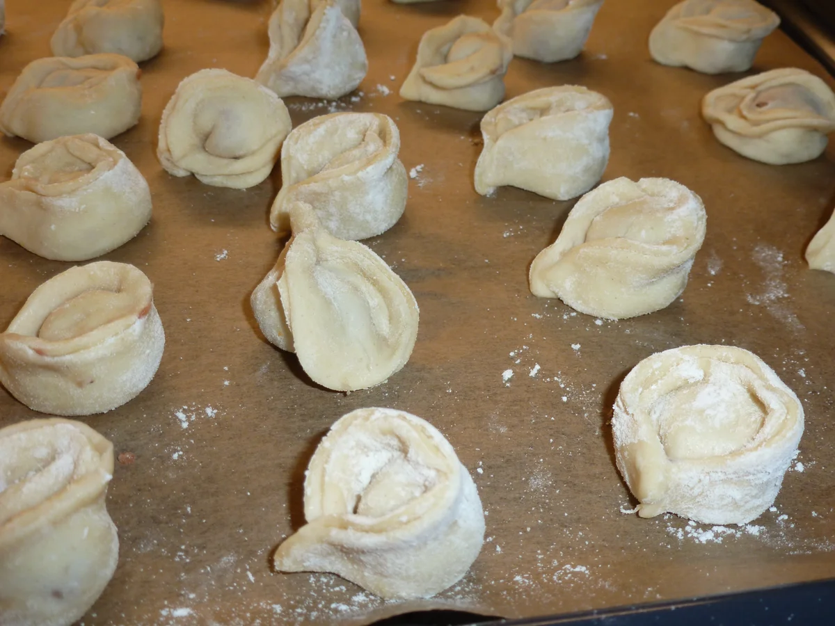 Pelmeni mit Schmanddipp - Rezept - Bild Nr. 4729