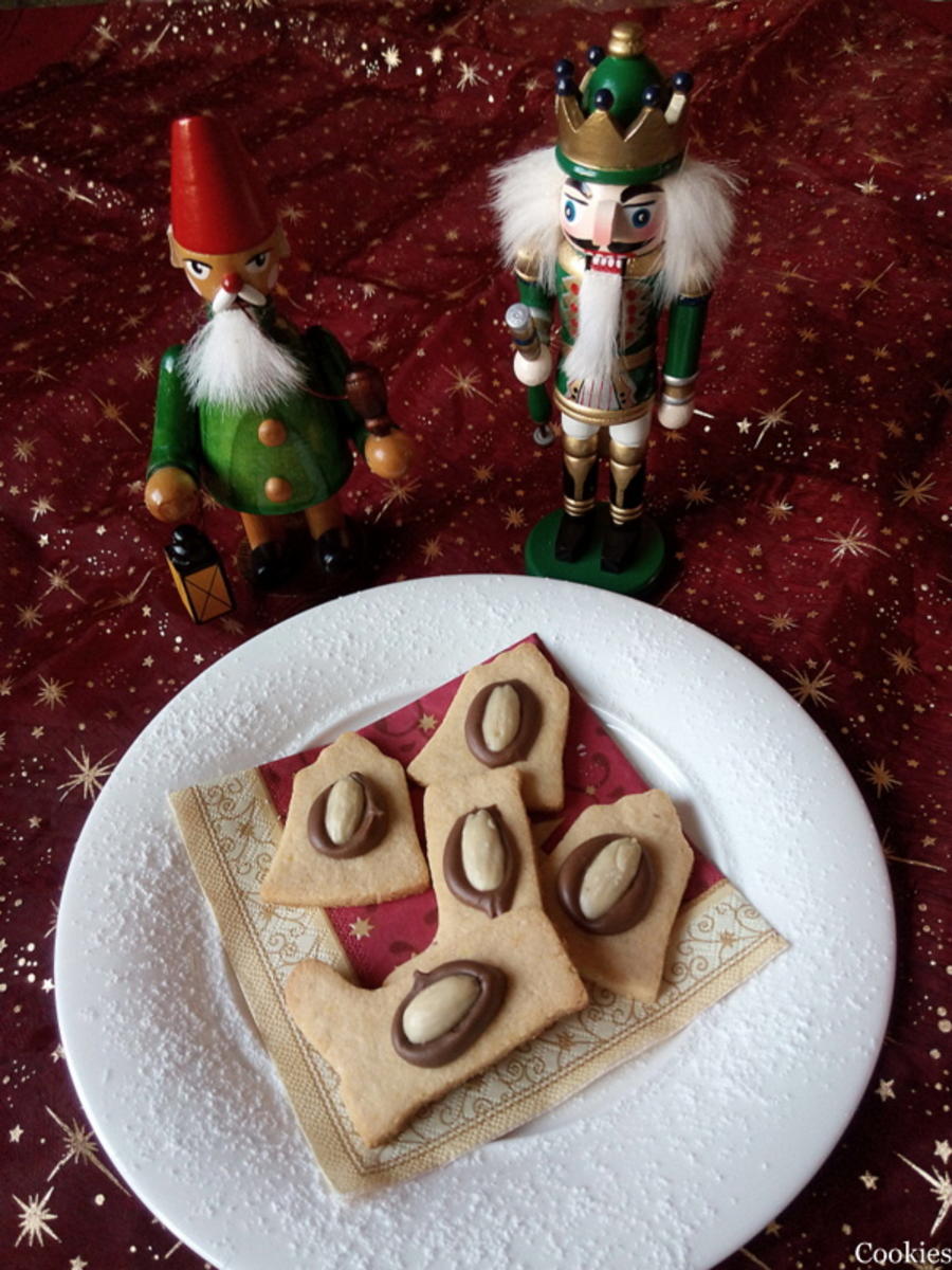 Mandel - Nougat - Gebäck - Rezept mit Bild - kochbar.de