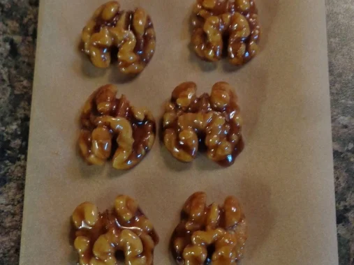 Glühwein-Panna Cotta mit Karamell-Gitter, Gewürz-Orangen auf Orangen-Zabaione ... - Rezept - Bild Nr. 4749