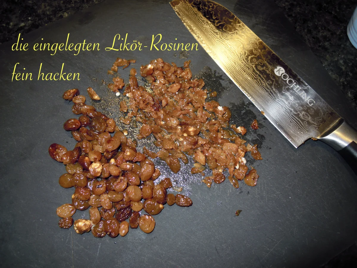 Rumkugeln mit Orangenlikör - Rosinen - Rezept - Bild Nr. 4741