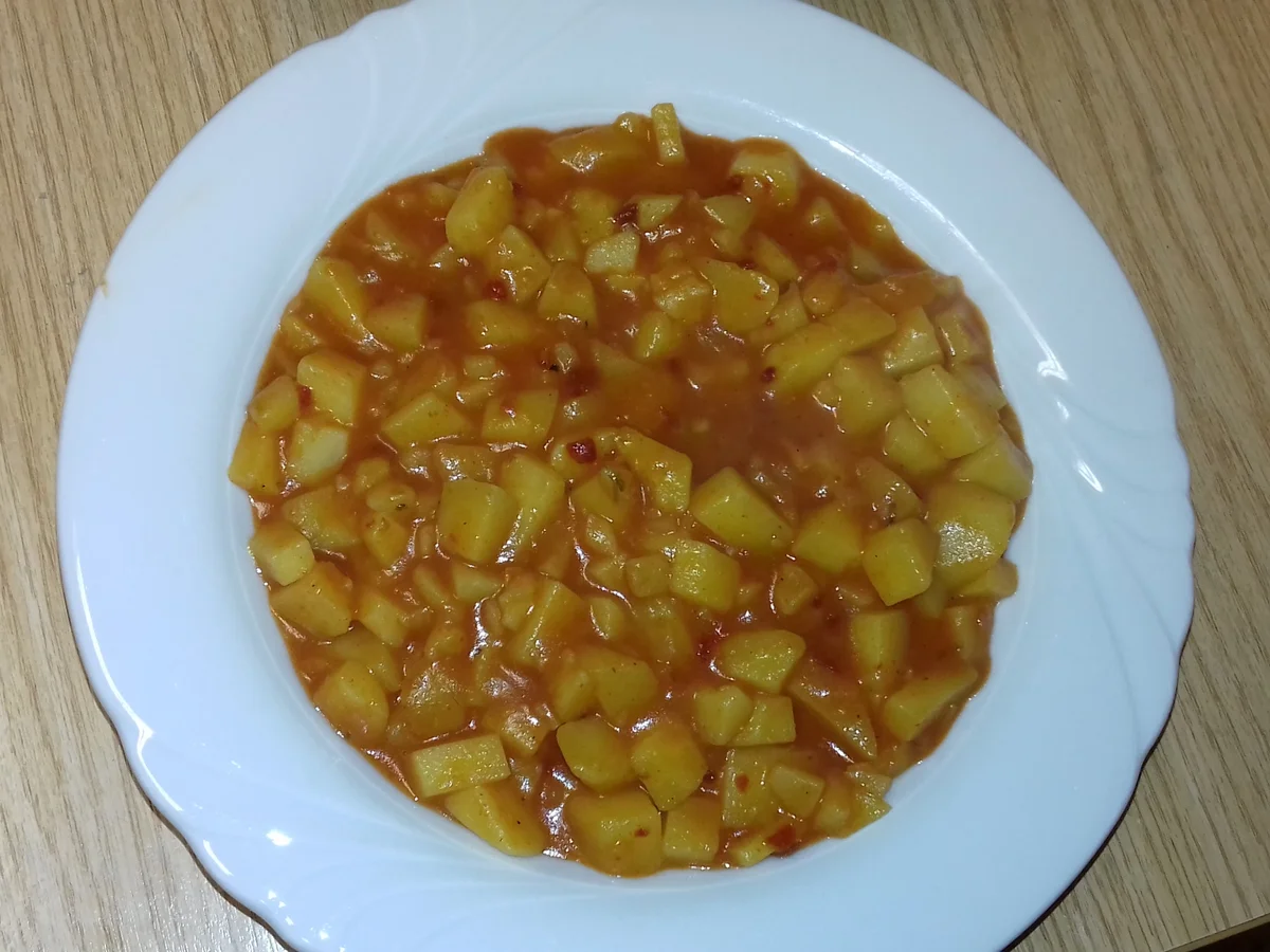 Rezept: Leckeres Kartoffelgulasch Bild Nr. 4734 Leckeres Kartoffelgulasch - Rezept - Bild Nr. 4734