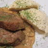 Fleisch: Minihackbraten in sahniger Zwiebel-Senf-Soße - Rezept - Bild Nr. 4734