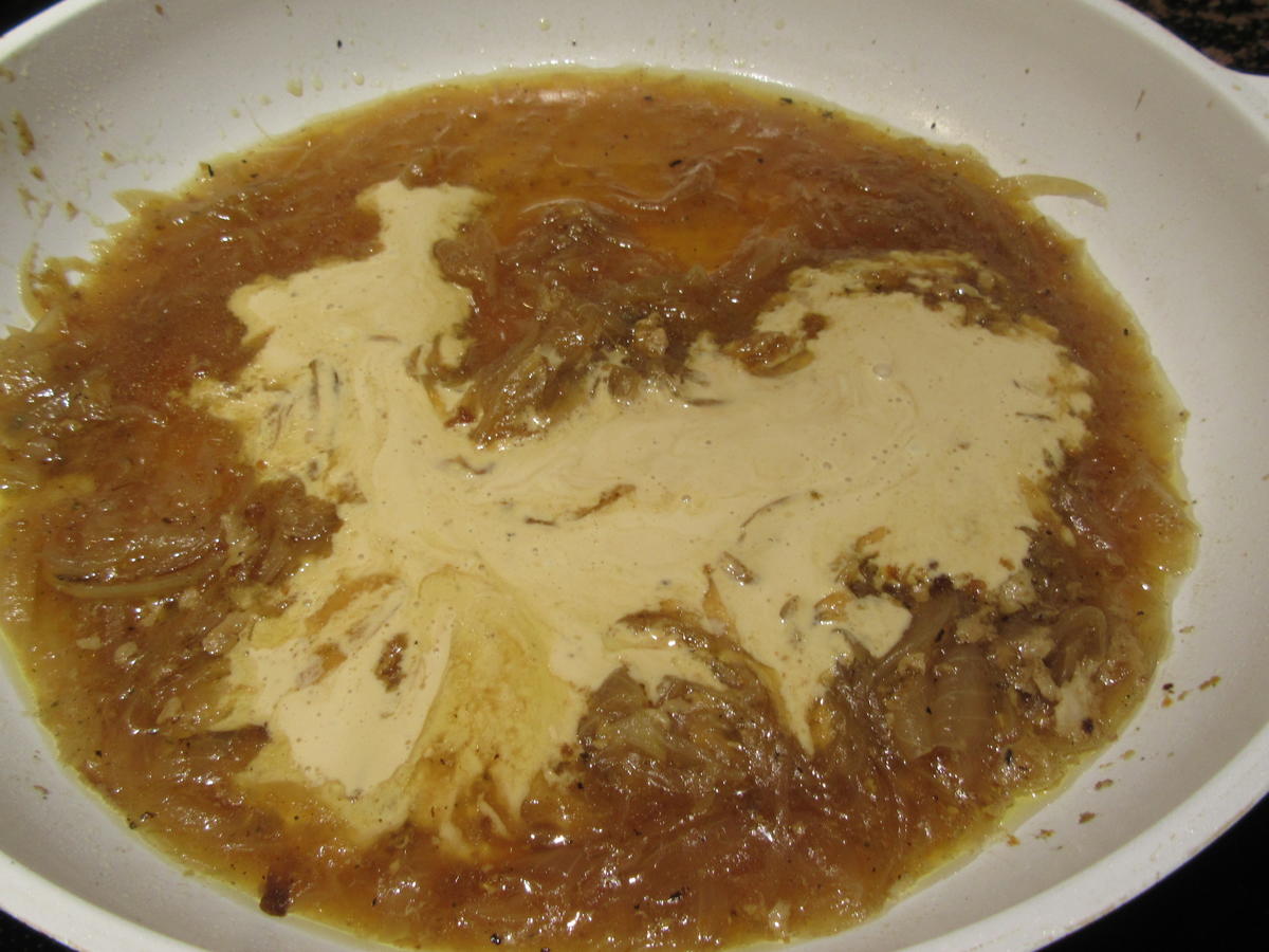 Fleisch: Minihackbraten in sahniger Zwiebel-Senf-Soße - Rezept - Bild Nr. 4742