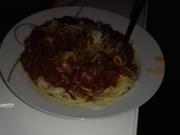 Spaghetti mit der Kitschenaid und Gehacktessoße - Rezept - Bild Nr. 4734