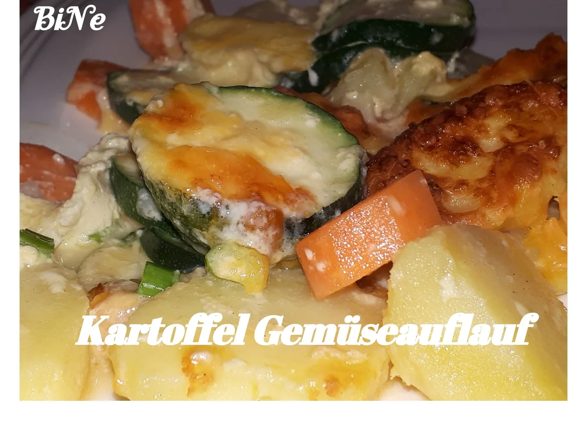 BiNe` S KARTOFFEL GEMÜSEAUFLAUF - Rezept - Bild Nr. 4741