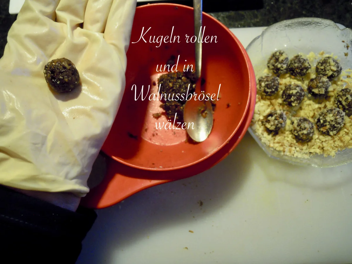 Dörrzwetschgen Kugeln - die gesunde Alternative - Rezept - Bild Nr. 4742