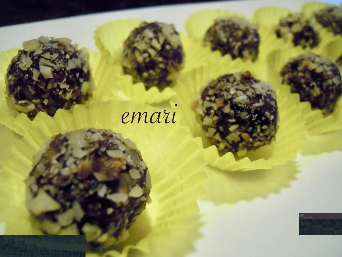 Dörrzwetschgen Kugeln - die gesunde Alternative - Rezept - Bild Nr. 4743