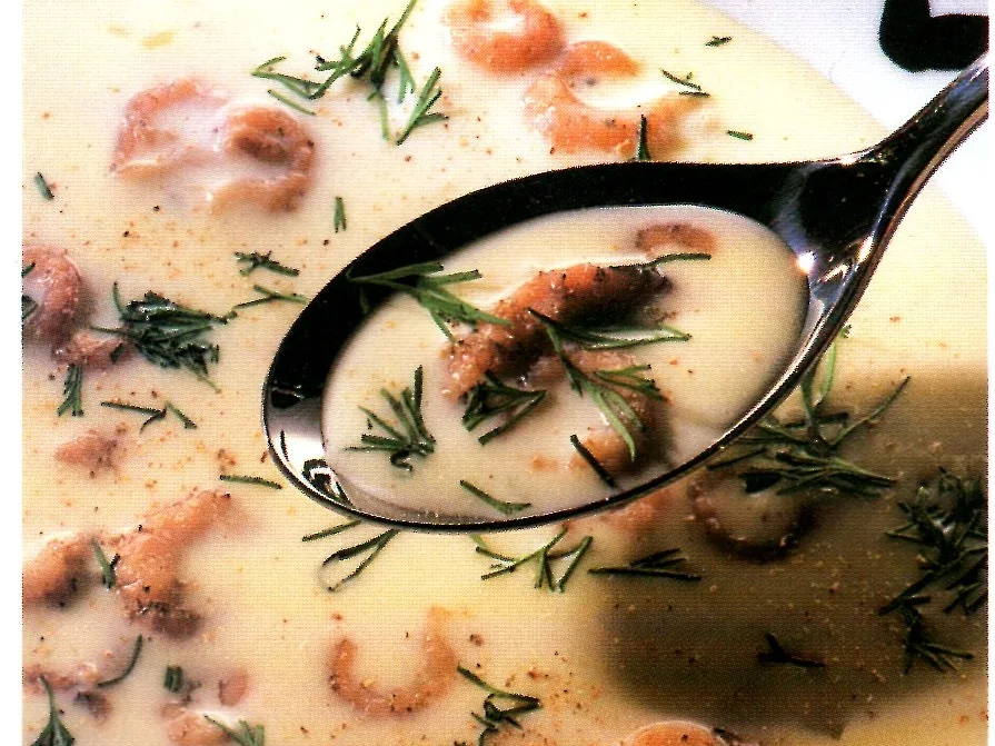 Käsesuppe mit Krabben - Rezept - Bild Nr. 4739