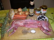 Hase gefüllt an Jägersoße - Rezept - Bild Nr. 2