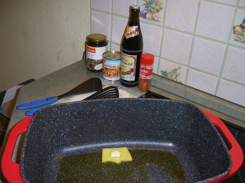 Hase gefüllt an Jägersoße - Rezept - Bild Nr. 8