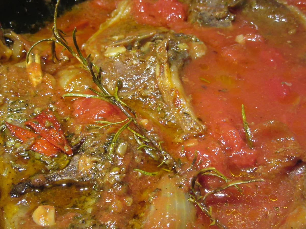 Fleisch: Lammkoteletts mariniert und geschmort - Rezept - Bild Nr. 4759