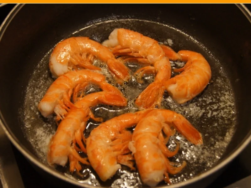 Rotgarnelenteller mit Beilagen - Rezept - Bild Nr. 4