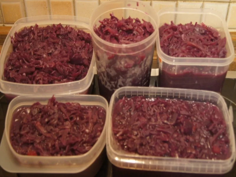 Ananas-Mango-Rotkohl - Rezept - Bild Nr. 4777