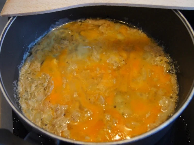 Falsches Hirn mit Rote-Bete-Süßkartoffel-Stampf und geschmorten Spitzkohl - Rezept - Bild Nr. 4782