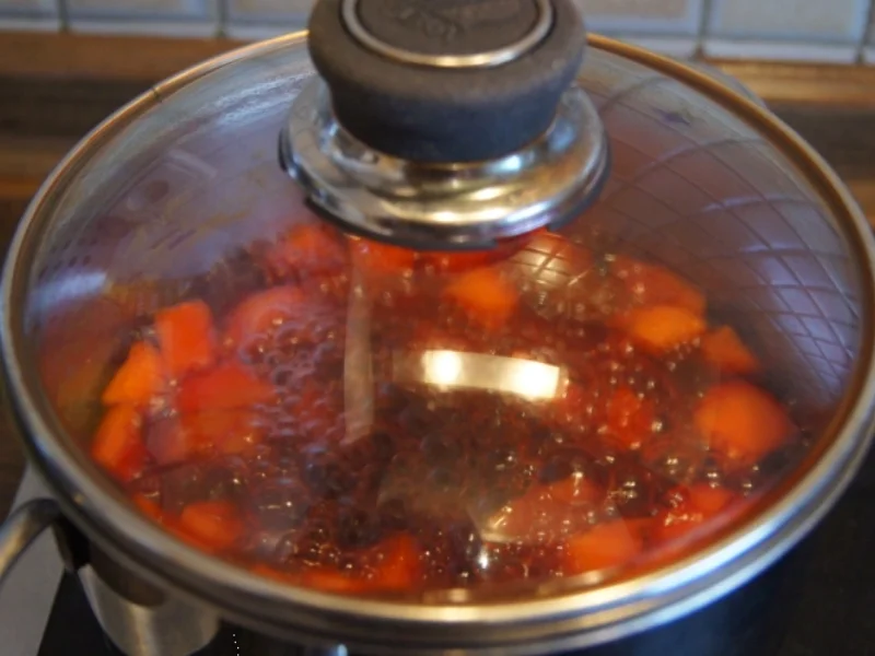 Falsches Hirn mit Rote-Bete-Süßkartoffel-Stampf und geschmorten Spitzkohl - Rezept - Bild Nr. 4786