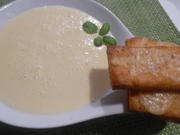 Knoblauchsuppe mit Parmesan-Crostini - Rezept - Bild Nr. 2