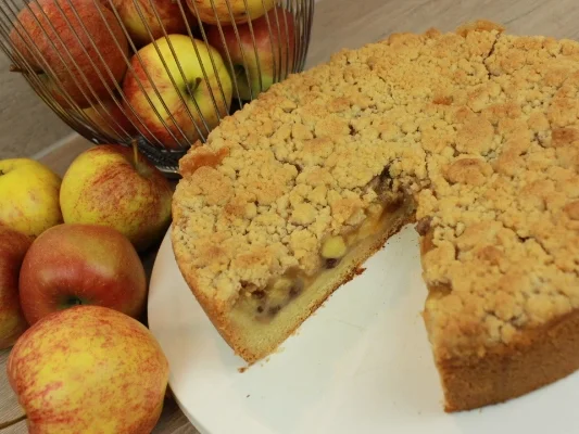 Apfelkuchen mit Zimtstreusel - Rezept - Bild Nr. 4782