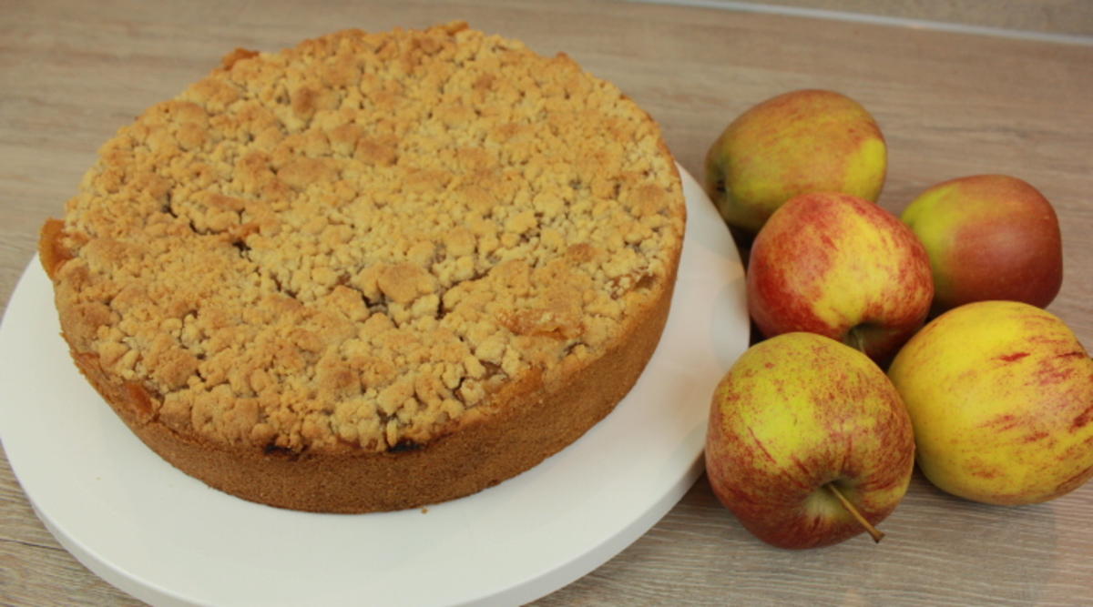 Apfelkuchen mit Zimtstreusel - Rezept - Bild Nr. 4784