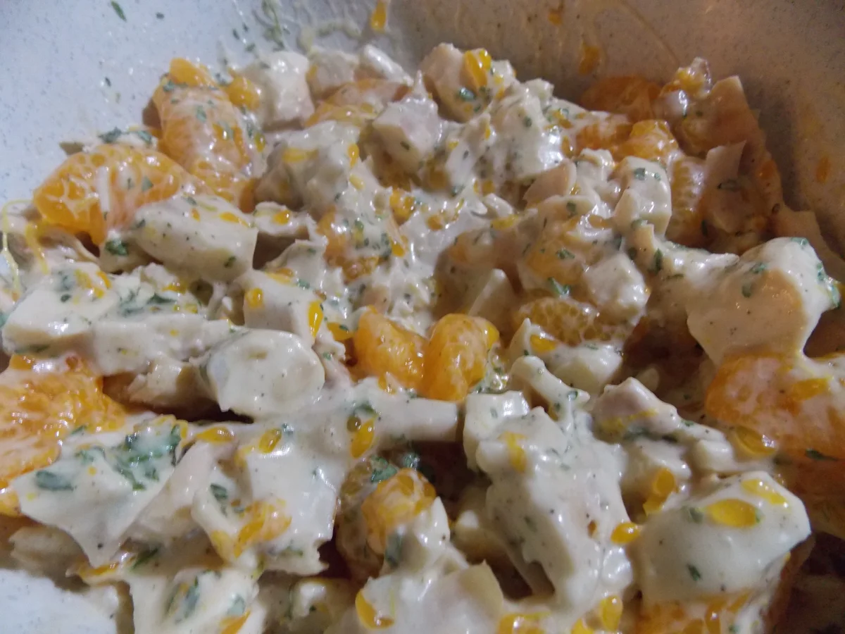 Rezept: Geflügelsalat Bild Nr. 4812 Geflügelsalat - Rezept - Bild Nr. 4812