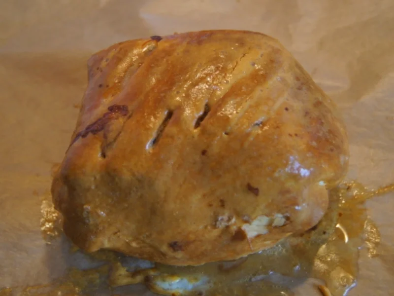 Kassler im Blätterteig mit Weißkraut böhmischer Art und Sellerie-Kartoffelstampf - Rezept - Bild Nr. 4816