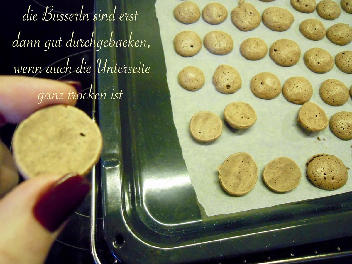 Schokolade Busserln - Rezept - Bild Nr. 4818