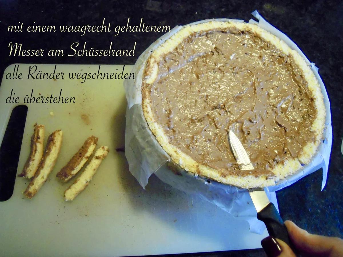 Trüffel Kuppel Torte mit Ferrero Rocher und gebrannten Mandeln - Rezept - Bild Nr. 4840