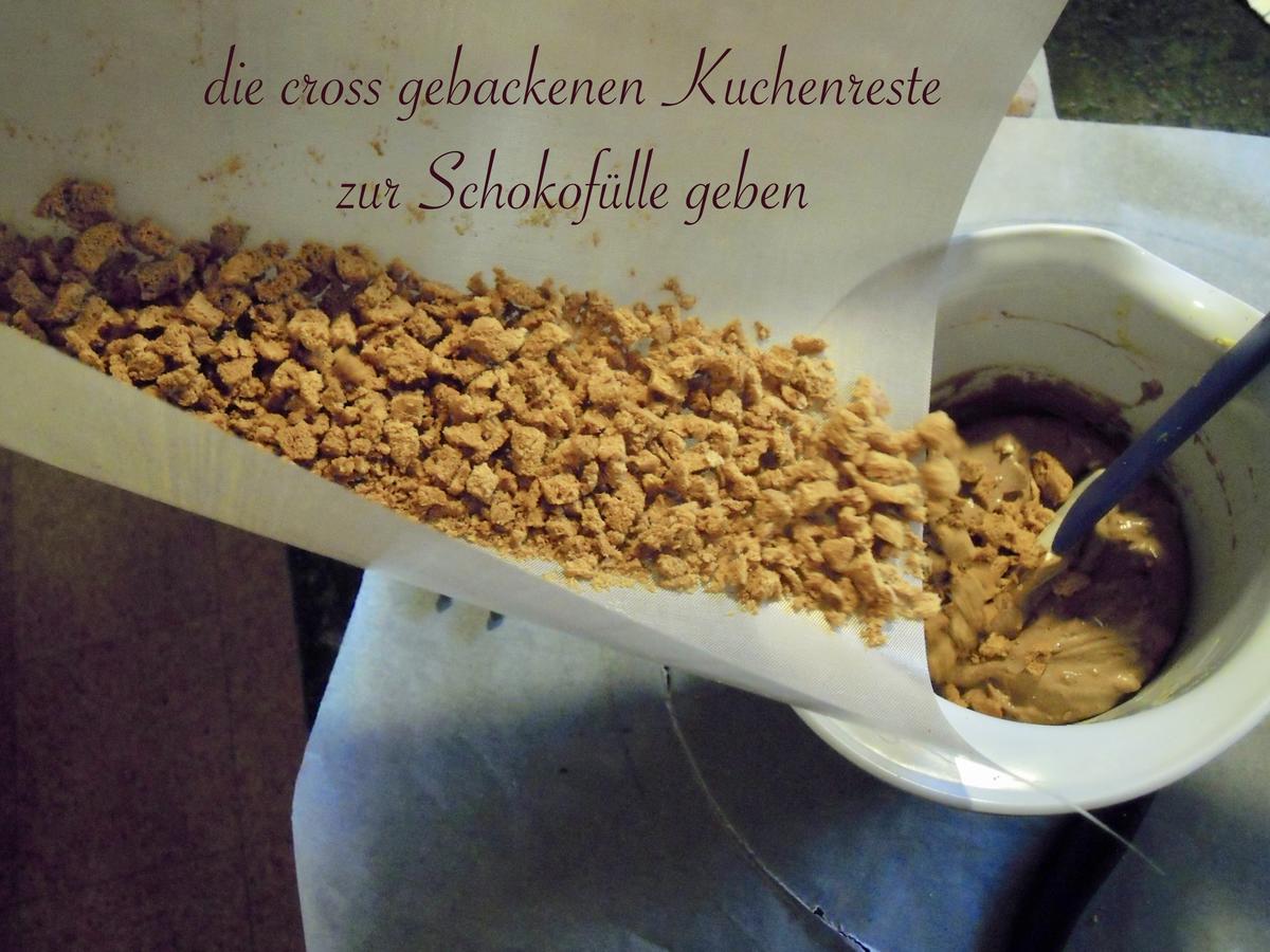 Trüffel Kuppel Torte mit Ferrero Rocher und gebrannten Mandeln - Rezept - Bild Nr. 4812