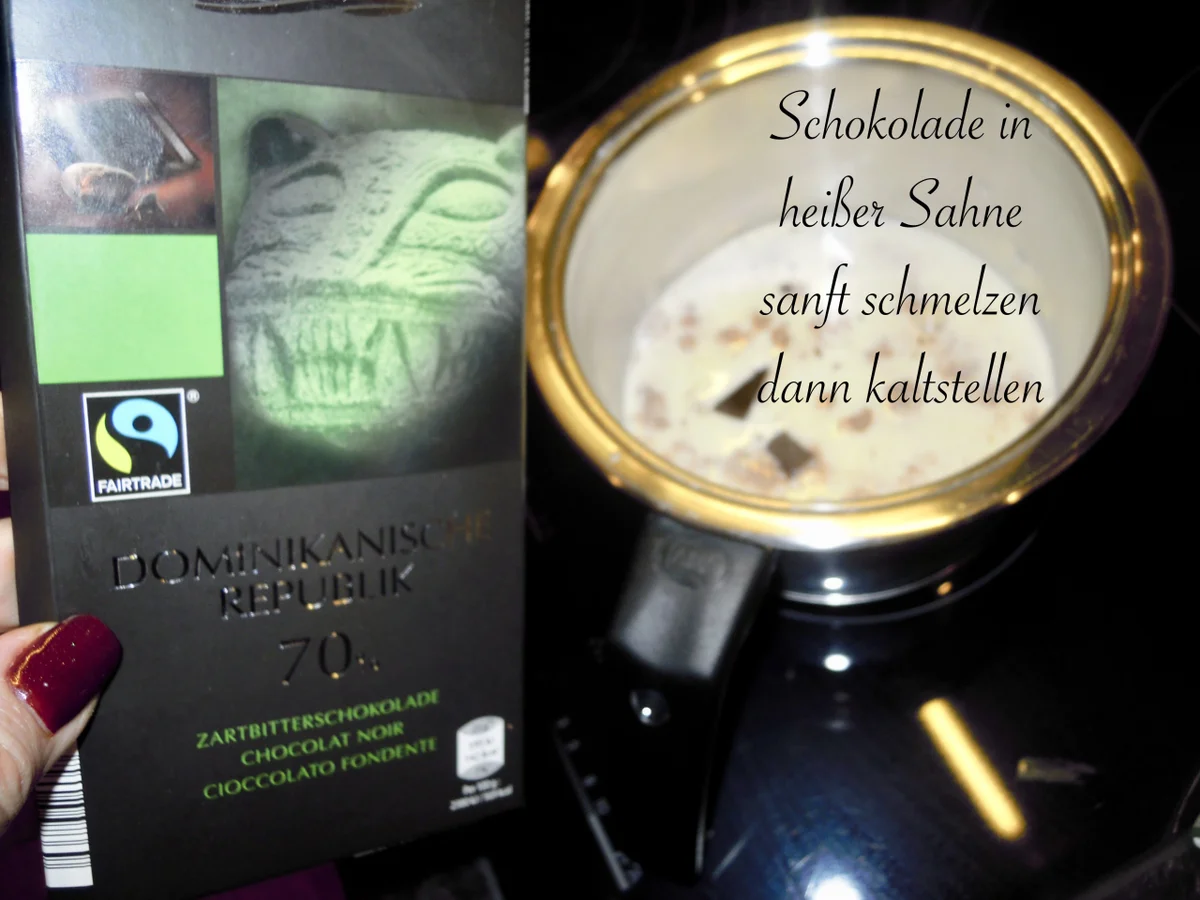 Trüffel Kuppel Torte mit Ferrero Rocher und gebrannten Mandeln - Rezept - Bild Nr. 4812