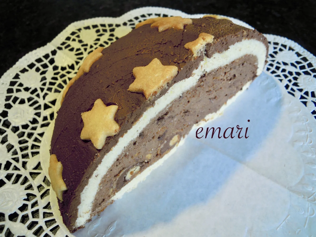 Trüffel Kuppel Torte mit Ferrero Rocher und gebrannten Mandeln - Rezept - Bild Nr. 4845