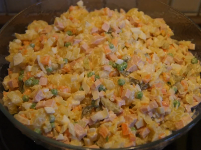 Rezept: Kartoffelsalat tschechischer Art Bild Nr. 4812 Kartoffelsalat tschechischer Art - Rezept - Bild Nr. 4812